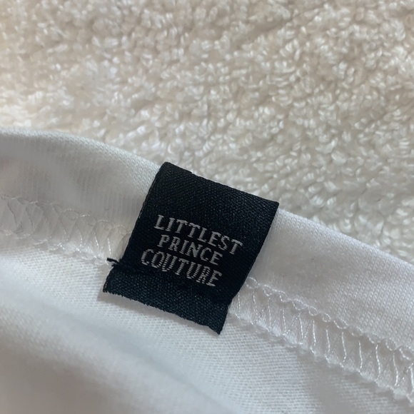 NWOT LITTLE PRINCE COUTURE BASEBALL TEE SIZE 6 - Picture 6 of 8
